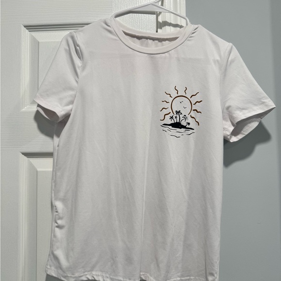 White Graphic T-Shirt - Picture 2 of 3
